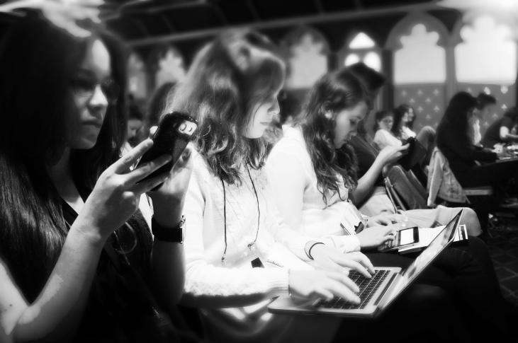 Image: "Journalist" by Esther Vargas used under CC BY-NC 2.0 license (https://flic.kr/p/hFw6sz)