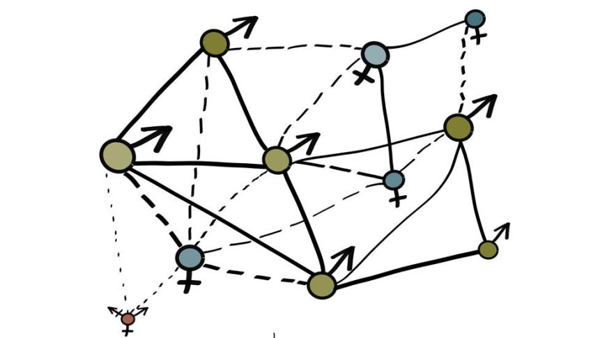 Image source: Excerpt from "Our routes: Women's node - an illustrated journey of women in community networks" by Bruna Zanolli