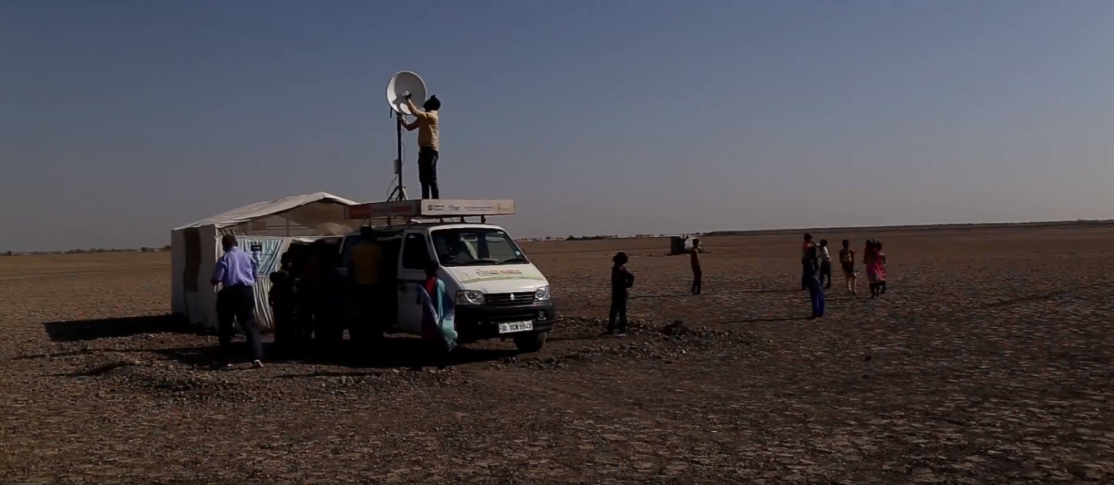 Image: Screenshot from the video "The Land of Zero Connect" by Digital Empowerment Foundation.