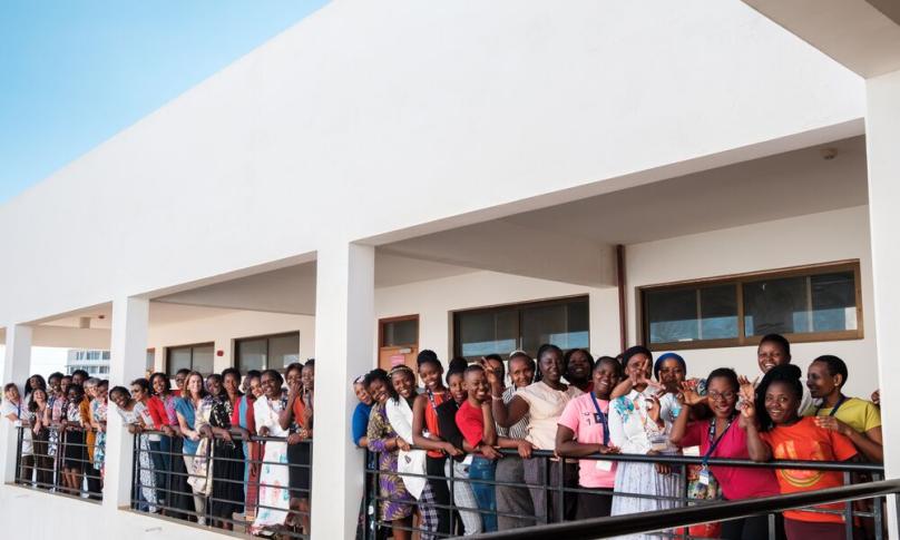 Image: Women attending the Fourth Summit on Community Networks in Africa. Photo by Nyani Quarmyne