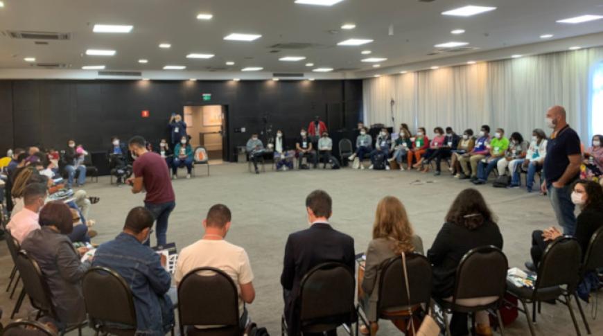 The Internet Community Networks Encounter in São Paulo, Brazil.