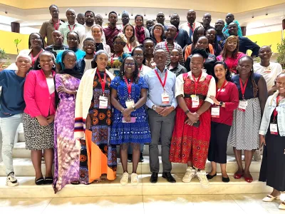 Photo courtesy of AfriSIG 2024 fellows image linking to AfriSIG 2024: "Illuminating the challenges and opportunities that arise in our increasingly digital world"