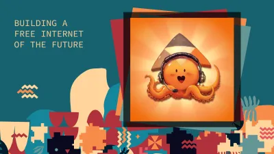  image linking to PeerTube, a network of independent, self-managed and interconnectable platforms 