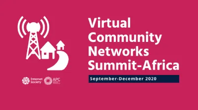image linking to Virtual Summit on Community Networks in Africa