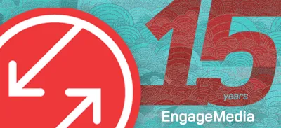 image linking to APC member organisation EngageMedia celebrates 15 years of digital rights, video for change, and open technology