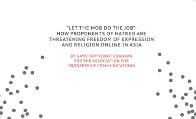 image linking to “Let the mob do the job”: How proponents of hatred are threatening freedom of expression and religion online in Asia