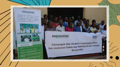 image linking to Seeding change: AZUR Développement raises awareness on gender-based violence in the Republic of Congo