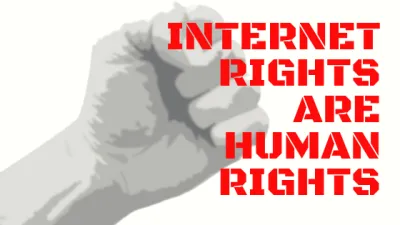 image linking to APC member EngageMedia on why internet freedom is a basic human right