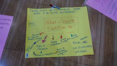 At Coconet II, 120 film-makers, researchers, human rights advocates, technologists, lawyers, academics, and journalists across the region working on issues such as disinformation, fake news, digital security among others. image linking to Coconet: What are digital rights?