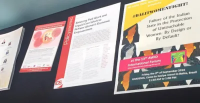 image linking to We can't do it alone: Connections at AWID 2016