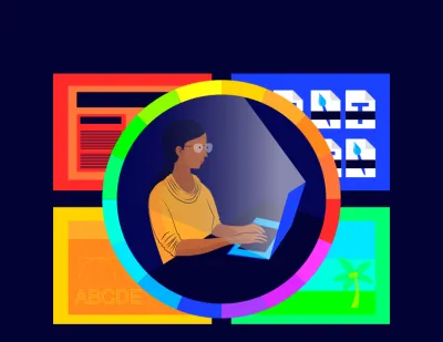 image linking to Diseñar con software libre